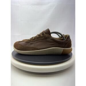 KEEN KNX T-Toe Mens Size 11.5 Dark Brown Suede Slip On Casual Sneakers Shoes